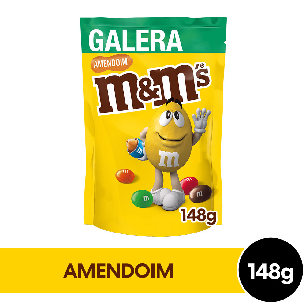 Chocolate M&M'S Amendoim para a Galera 148g - M&M'S