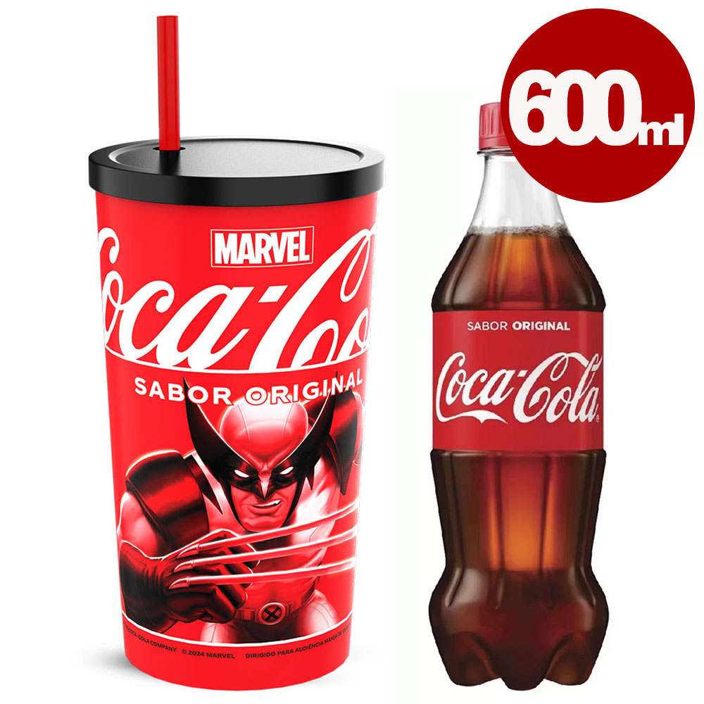 Combo Coca-Cola Marvel Wolverine - Cinemark